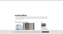 Desktop Screenshot of madebylullsan.blogg.se