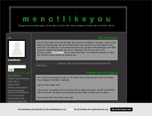 Tablet Screenshot of menotlikeyou.blogg.se