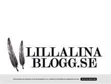 Tablet Screenshot of lillalina.blogg.se