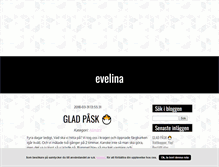 Tablet Screenshot of enevelina.blogg.se