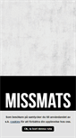 Mobile Screenshot of missmats.blogg.se