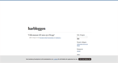 Desktop Screenshot of harbloggen.blogg.se