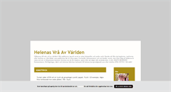 Desktop Screenshot of helenasvraavvarlden.blogg.se