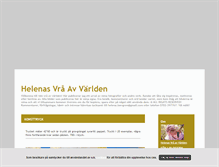 Tablet Screenshot of helenasvraavvarlden.blogg.se