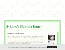 Tablet Screenshot of lince.blogg.se