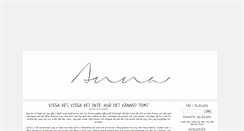 Desktop Screenshot of annakinnander.blogg.se