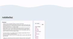 Desktop Screenshot of nataliadiaz.blogg.se