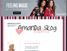 Tablet Screenshot of amandaaskog.blogg.se