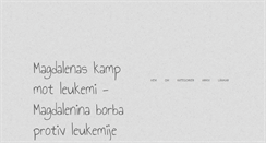 Desktop Screenshot of danijelamagdalena.blogg.se