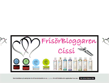 Tablet Screenshot of frisorbloggarencissi.blogg.se