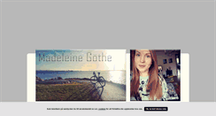 Desktop Screenshot of madeleinegothe.blogg.se
