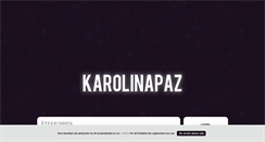 Desktop Screenshot of karolinapaz.blogg.se