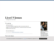 Tablet Screenshot of livetivarmen.blogg.se