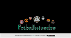 Desktop Screenshot of fotbollsstunden.blogg.se