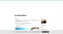 Desktop Screenshot of kyrkoherdens.blogg.se