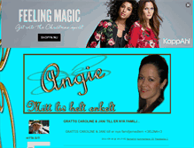 Tablet Screenshot of angelicamarie.blogg.se