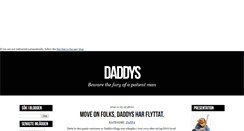 Desktop Screenshot of daddys.blogg.se