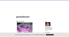 Desktop Screenshot of gammelmoster.blogg.se