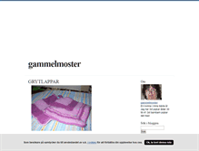 Tablet Screenshot of gammelmoster.blogg.se