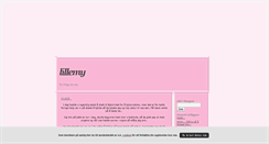 Desktop Screenshot of lillemy.blogg.se