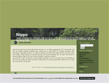Tablet Screenshot of filippo.blogg.se