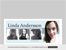 Tablet Screenshot of liindaanderssson.blogg.se