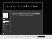 Tablet Screenshot of marcusolsson.blogg.se