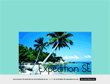 Tablet Screenshot of expeditionse.blogg.se