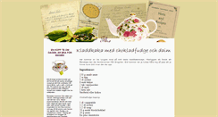 Desktop Screenshot of crumblingcookie.blogg.se