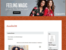 Tablet Screenshot of annbritt.blogg.se