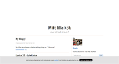 Desktop Screenshot of mittlillakok.blogg.se