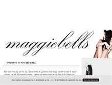 Tablet Screenshot of maggiebells.blogg.se