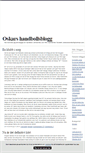 Mobile Screenshot of oskarshandboll.blogg.se