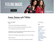 Tablet Screenshot of annasanneniklas.blogg.se