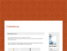 Tablet Screenshot of cattishem.blogg.se