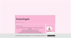 Desktop Screenshot of bloggtessa.blogg.se
