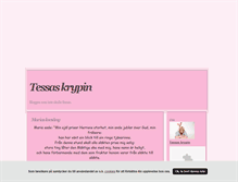 Tablet Screenshot of bloggtessa.blogg.se