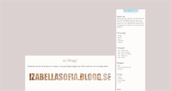 Desktop Screenshot of diaryofbella.blogg.se