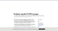 Desktop Screenshot of extraslantar.blogg.se