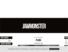 Tablet Screenshot of jawmonster.blogg.se