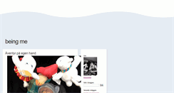 Desktop Screenshot of beingme.blogg.se