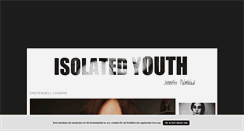 Desktop Screenshot of isolatedyouth.blogg.se