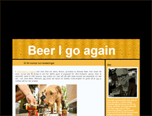 Tablet Screenshot of beerigoagain.blogg.se