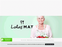 Tablet Screenshot of lolasmat.blogg.se