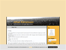 Tablet Screenshot of johankalvarsson.blogg.se