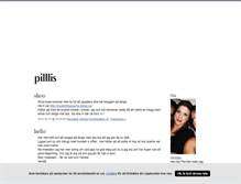 Tablet Screenshot of pilllis.blogg.se