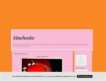 Tablet Screenshot of kitschcake.blogg.se