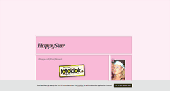 Desktop Screenshot of happystar.blogg.se