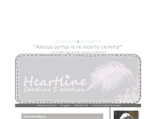 Tablet Screenshot of heartline.blogg.se