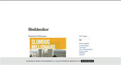 Desktop Screenshot of filmklassiker.blogg.se